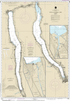 NOAA Nautical Chart 14791: Cayuga and Seneca Lakes;Watkins Glen;Ithaca
