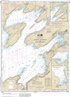 NOAA Nautical Chart 14811: Chaumont, Henderson and Black River Bays;Sackets Harbor;Henderson Harbor;Chaumont Harbor