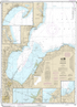 NOAA Nautical Chart 14863: Saginaw Bay;Port Austin Harbor;Caseville Harbor;Entrance to Au Sable River;Sebewaing Harbor;Tawas Harbor