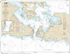 NOAA Nautical Chart 14882: St. Mars River - Detour Passage to Munuscong Lake;Detour Passage