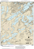NOAA Nautical Chart 14988: Basswood Lake, Western Part