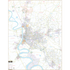Baton Rouge, La Wall Map - Large Laminated