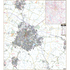 Lexington, Ky Wall Map - Large Laminated