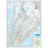 Lower Westchester County, Ny Wall Map - Large Laminated