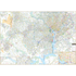 Northern Va Fairfax Arlington County, Va Wall Map - Large Laminated