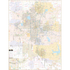 Oklahoma City, Ok Wall Map - Large Laminated