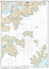 NOAA Nautical Chart 16553: Shumagin Islands-Nagai I. to Unga I.;Delarof Harbor;Popof Strait, northern part