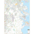 Anne Arundel County, Md Wall Map - Large Laminated