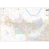 St Charles, Mo Wall Map - Large Laminated
