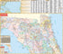 Florida State Northeast Regional Wall Map