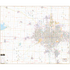 Wichita Sedgwick Co, Ks Wall Map - Large Laminated