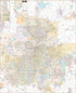 Kansas City, Mo Wall Map - Large Laminated