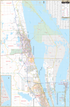 Brevard County North, Fl Wall Map - Large Laminated