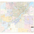 Toledo, Oh Wall Map - Large Laminated