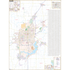 Springfield, Il Wall Map - Large Laminated