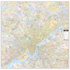 Philadelphia, Pa Wall Map - Large Laminated