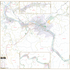 Charleston, Wv Wall Map - Large Laminated
