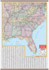 US Southeastern & Virginia Wall Map