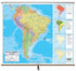 Kappa Map Group  South America Advanced Political Classroom Wall Map