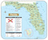 Kappa Map Group Florida Shaded Relief Map