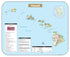 Kappa Map Group Hawaii Shaded Relief Map
