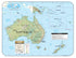 Kappa Map Group  Australia Oceania Large Scale Shaded Relief Wall Map