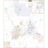 Prescott, Az Wall Map - Large Laminated