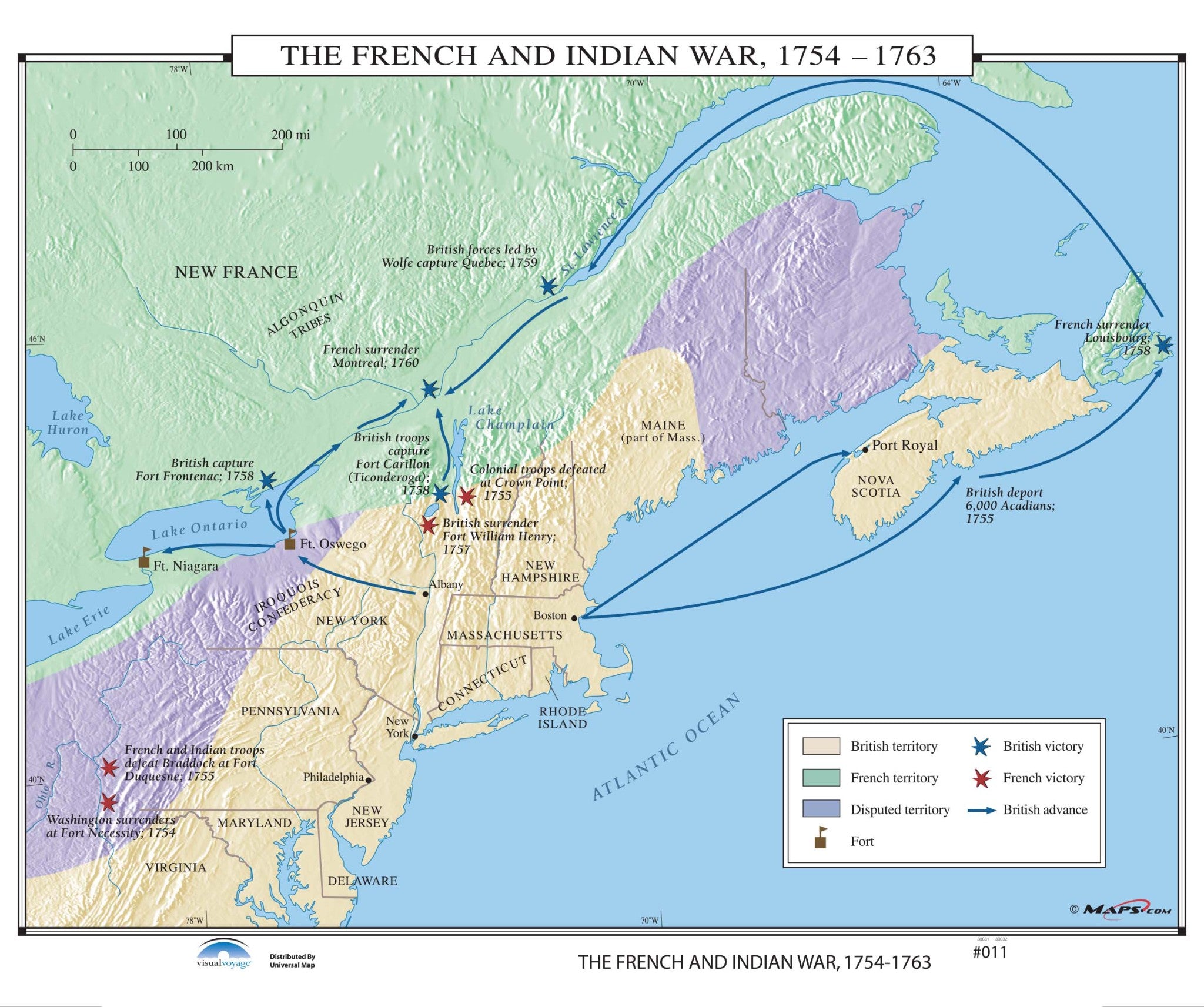 Kappa Map Group  011 The French Indian War 1754 1763