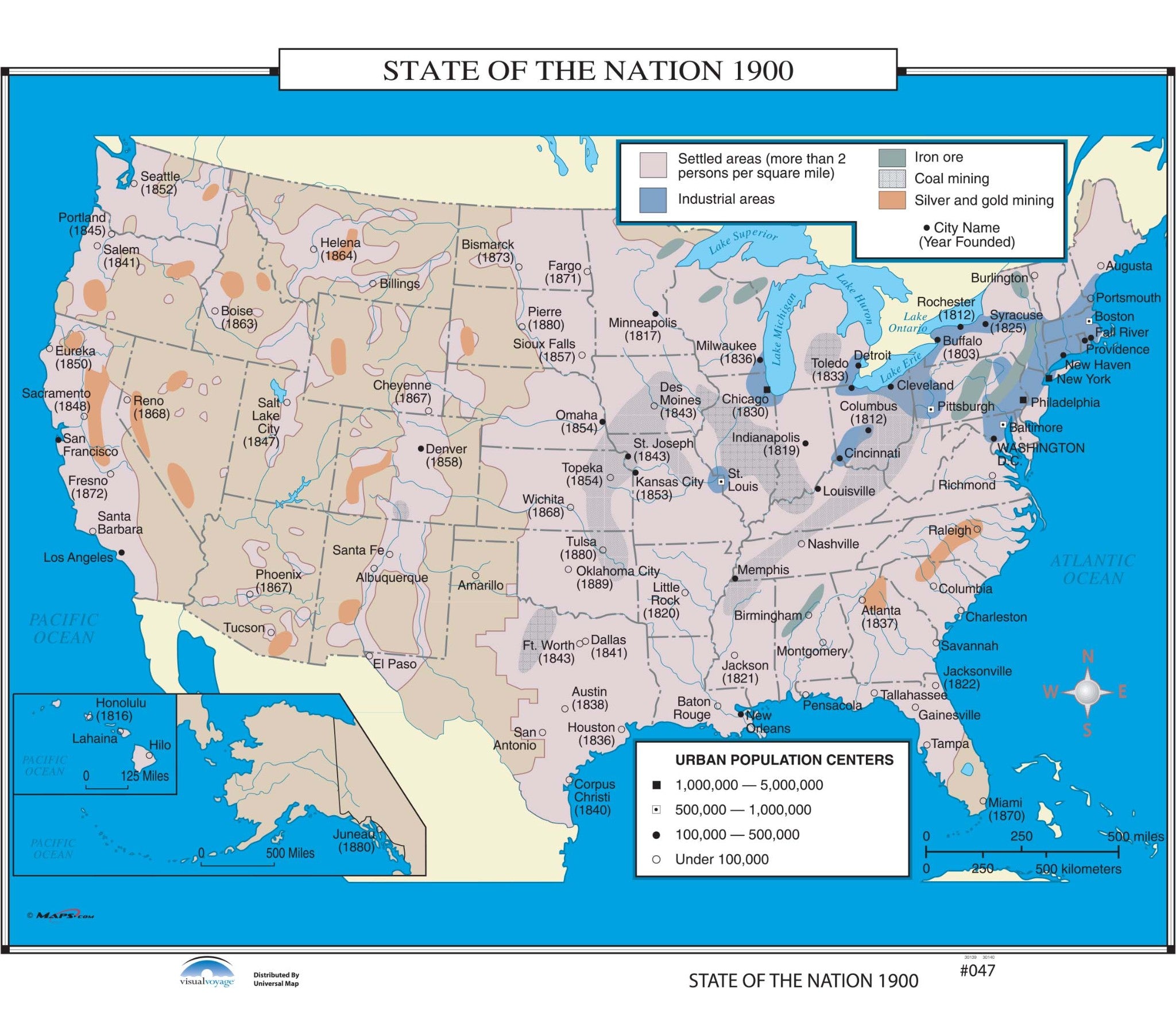 Kappa Map Group  047 State Of The Nation 1900