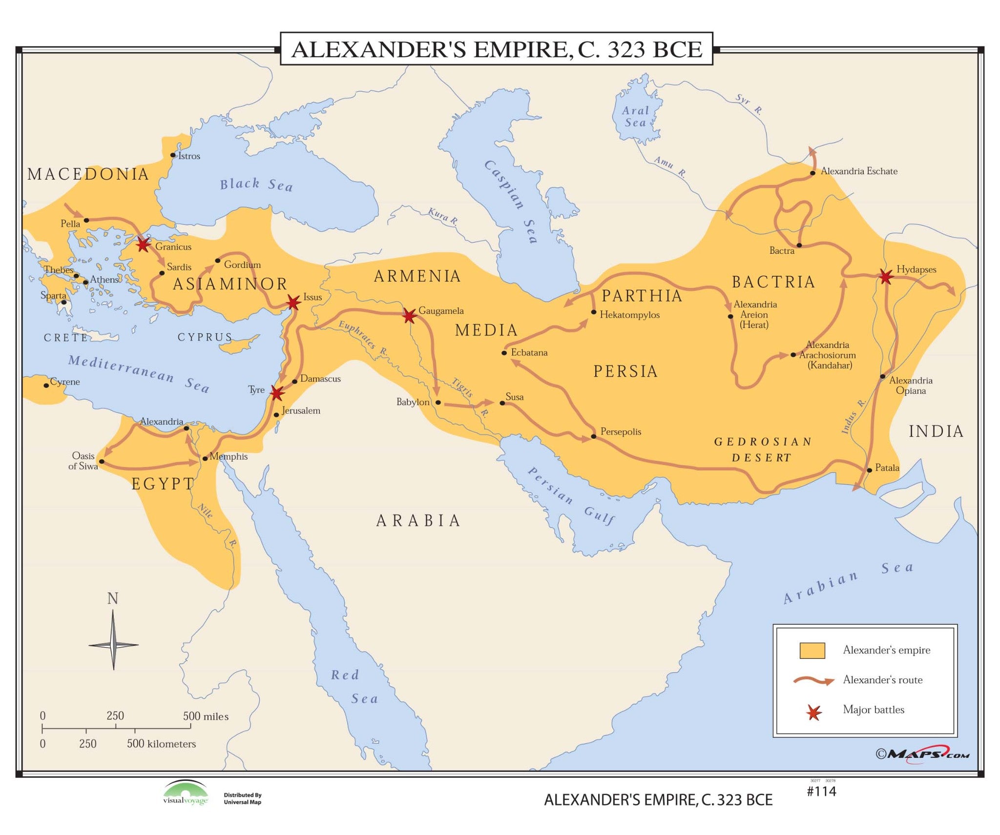Kappa Map Group  114 Alexander S Empire 323 Bce