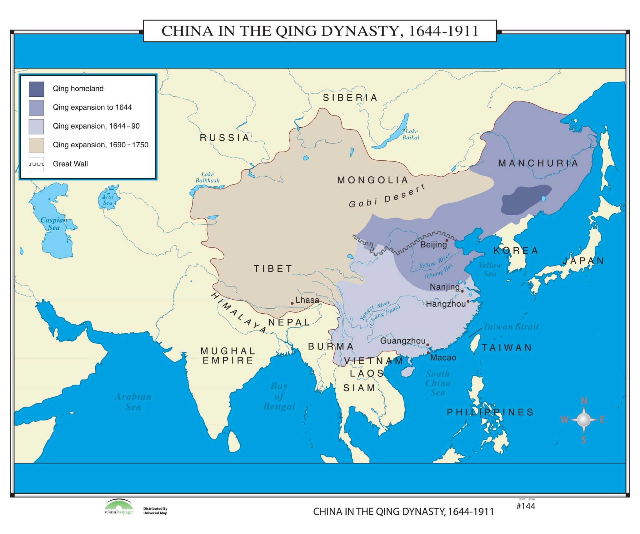 Kappa Map Group  144 China In The Qing Dynasty 1644 1911