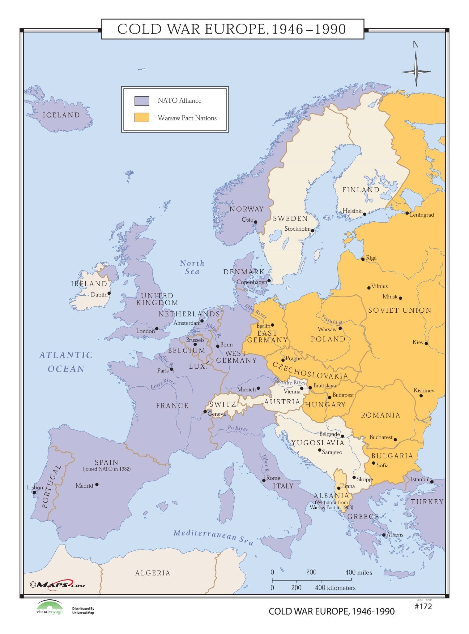 Kappa Map Group  172 Cold War Europe 1946 1990