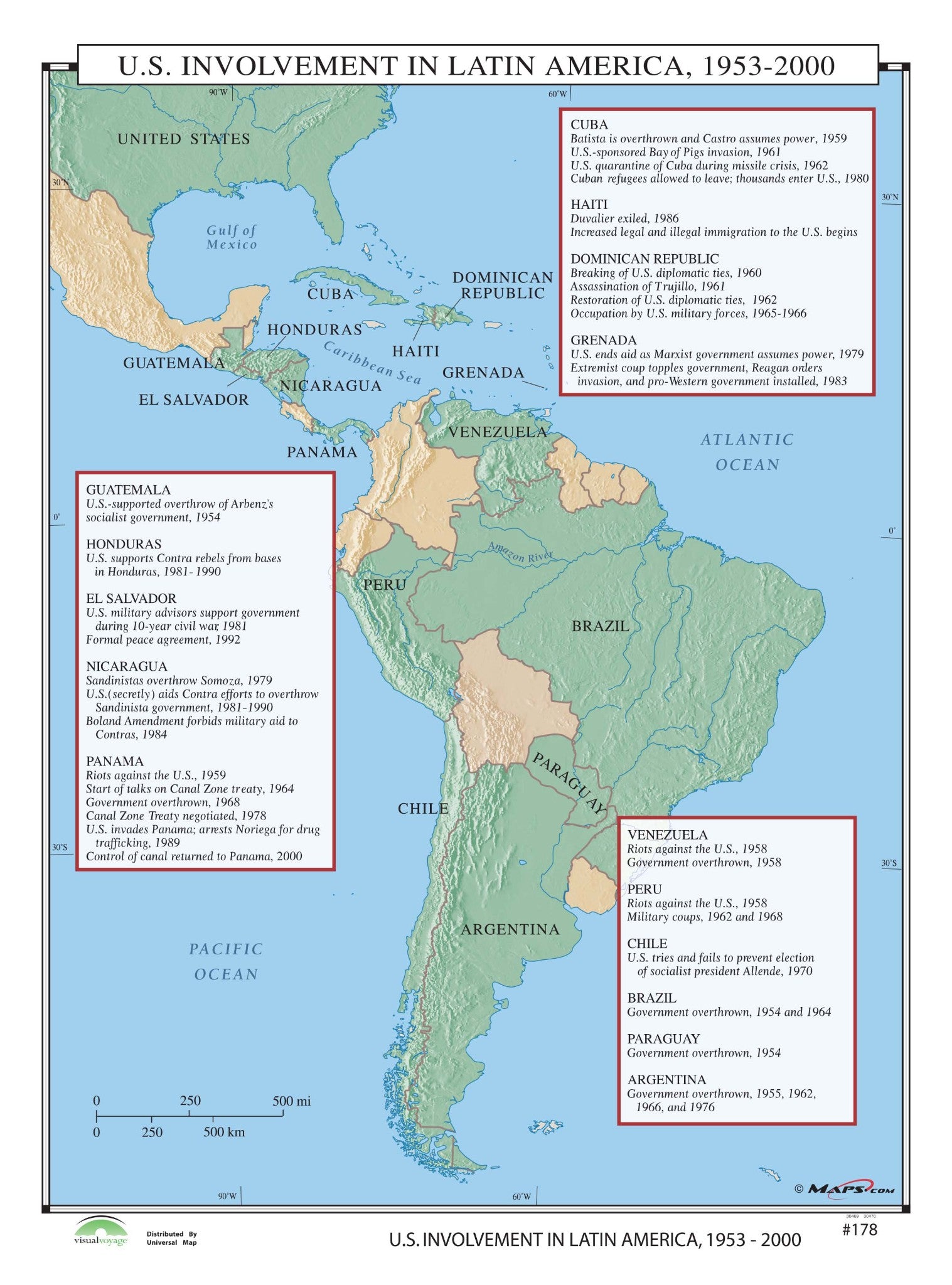 Kappa Map Group  178 Us Involvement In Latin America 1953 2000