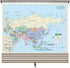 Kappa Map Group  5 Map Primary Continent Classroom Wall Map Set On Roller