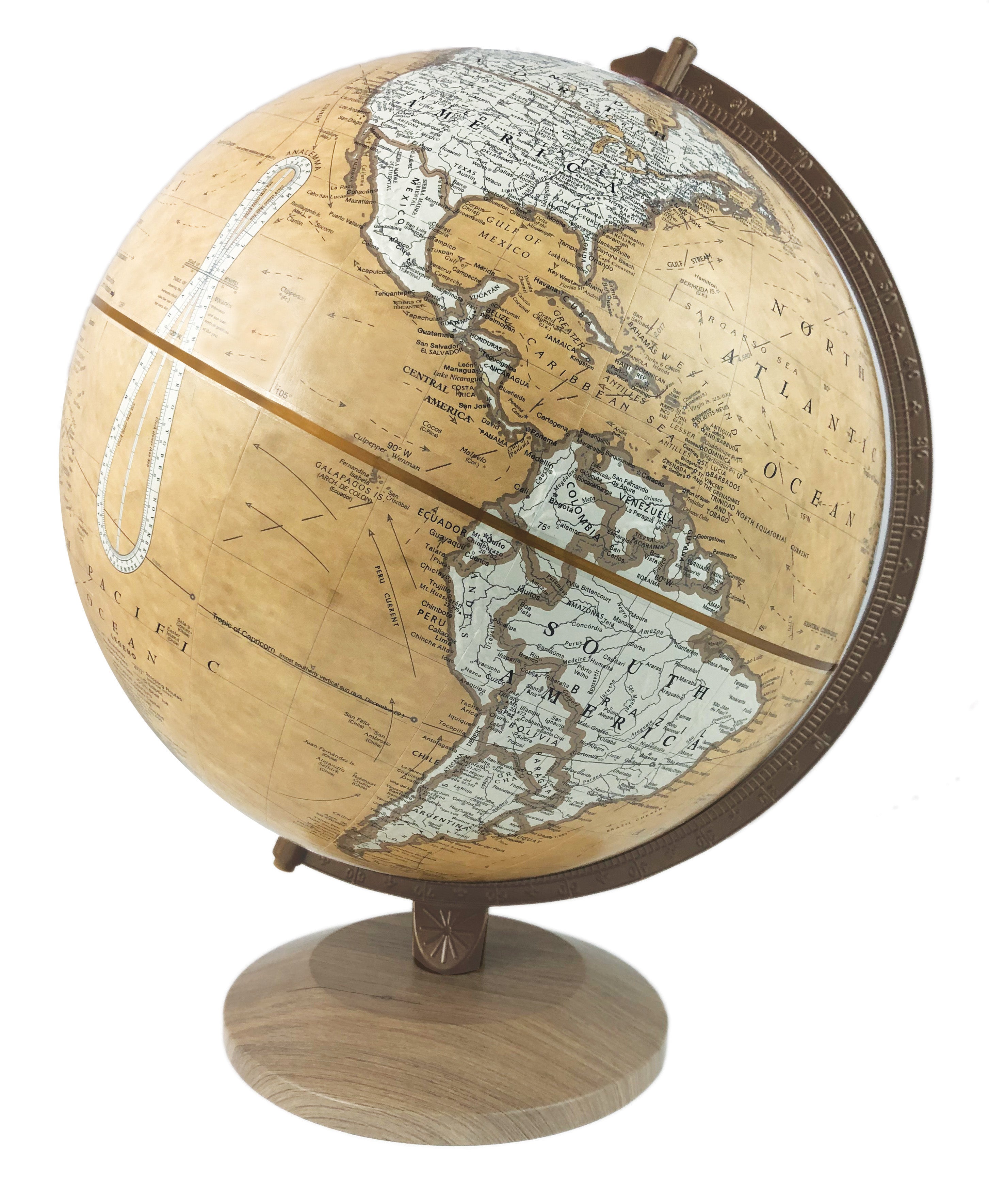 Hartford 12 Inch Desktop World Globe By Replogle Globes