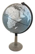 Lincoln Gray Ocean 12 Inch Desktop World Globe By Replogle Globes