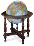 Statesman Blue Illuminated 20 Inch Floor World Globe By Replogle Globes