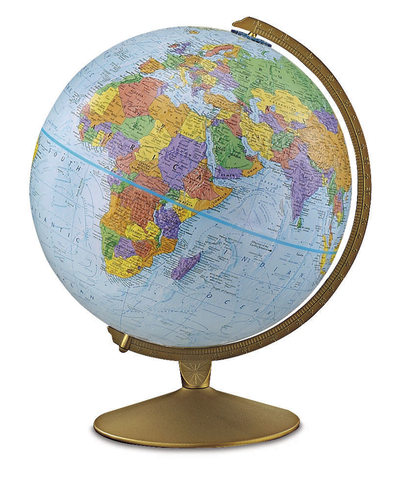 Explorer 12 Inch Desktop World Globe By Replogle Globes