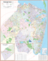 Monmouth County, Nj Wall Map - Large Laminated