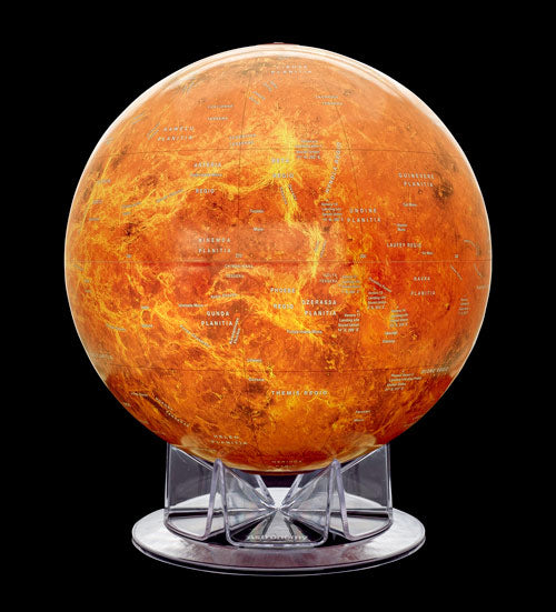 Venus Globe 12 Inch Desktop World Globe By Astronomy Magazine