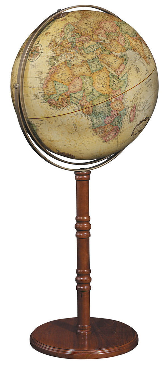 Commander II 16 Inch Floor World Globe By Replogle Globes