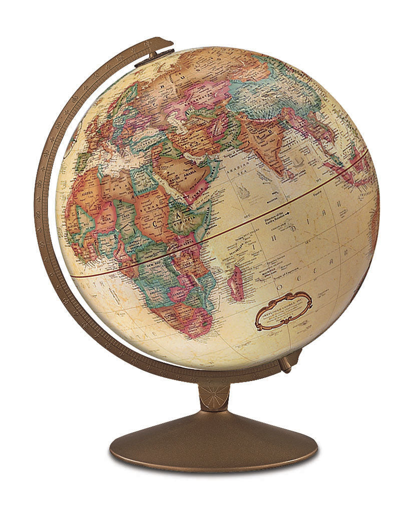 Franklin 12 Inch Desktop World Globe By Replogle Globes