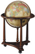 Lafayette Antique Illuminated 16 Inch Floor World Globe By Replogle Globes