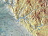 Idaho Topographical Wall Map By Raven Maps, 45" X 40"