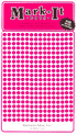 Pink 1/8 Inch Mark-It Dots
