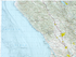 Santa Rosa USGS Regional Three Dimensional 3D Raised Relief Map