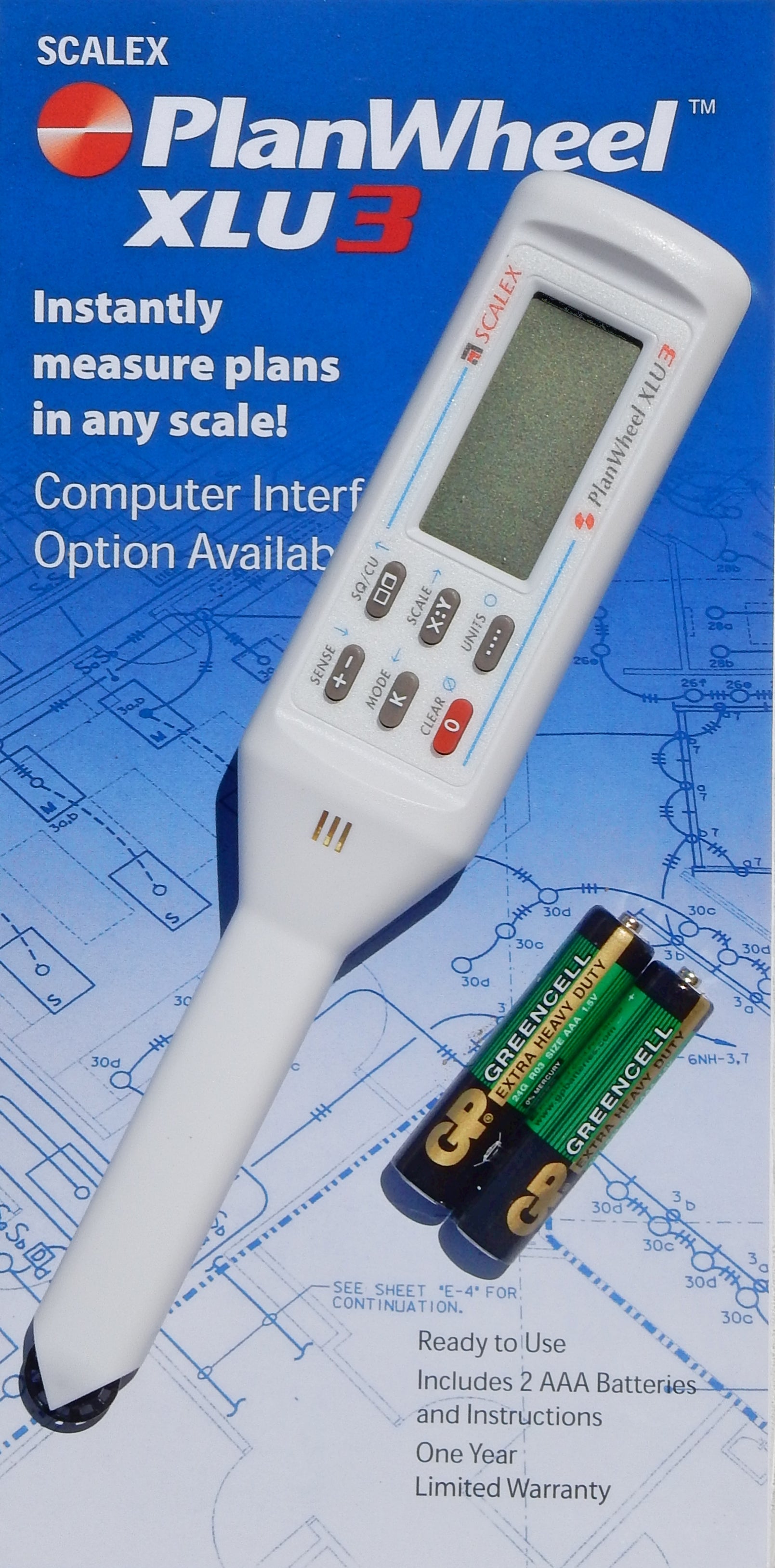 Planwheel Scalex PlanWheel XLU3 Plan Measurer - Calculator – GeoMart