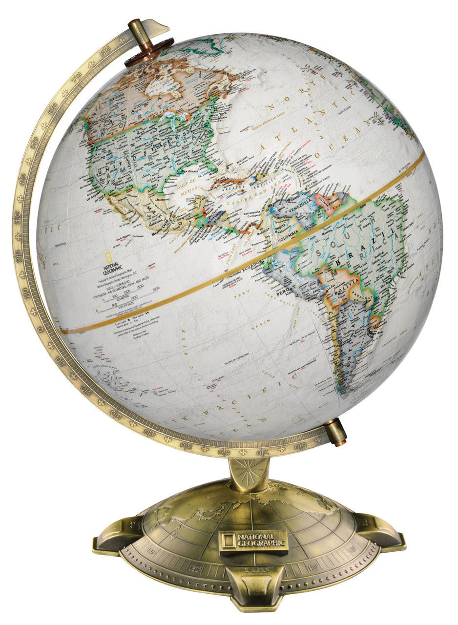 Allanson 12 Inch Desk World Globe By National Geographic