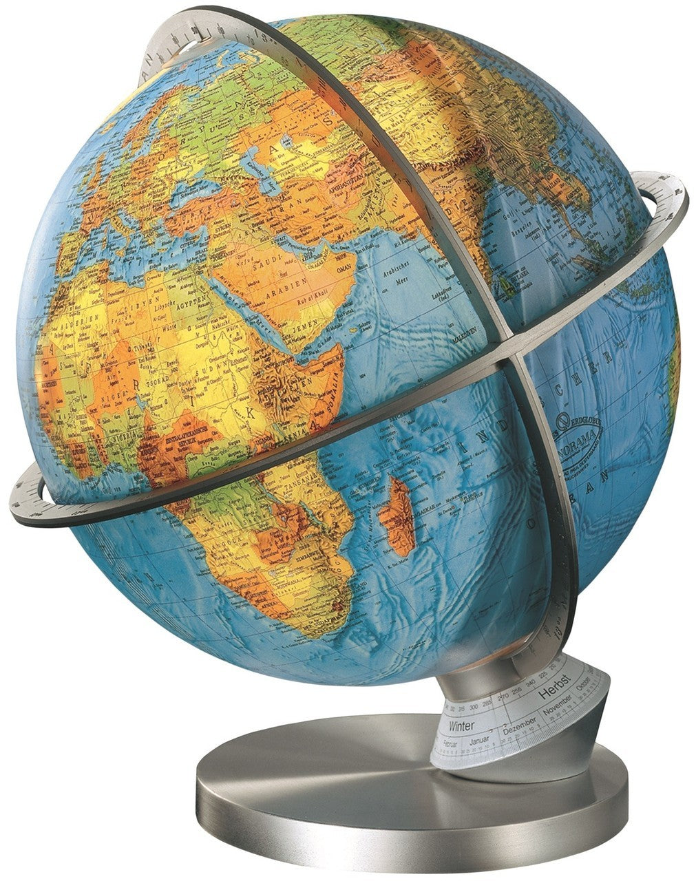 Marco Polo Illuminated 13 Inch Desktop World Globe By Columbus Globes