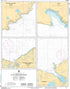 Canadian Hydrographic Service Nautical Chart CHS4522: Tilt Cove and/et La Scie Harbour